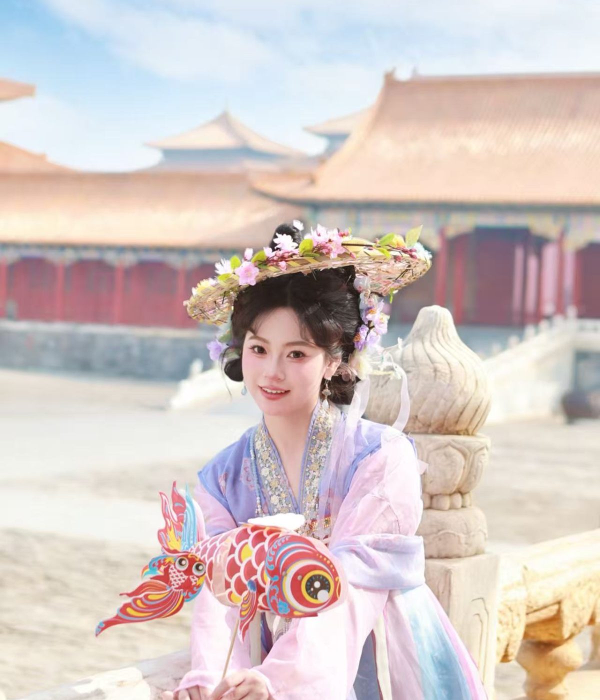 Hanfu photograhy, shot at the Forbbiden City